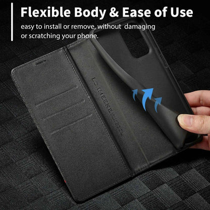 Samsung Carbon Fiber Wallet Phone Case