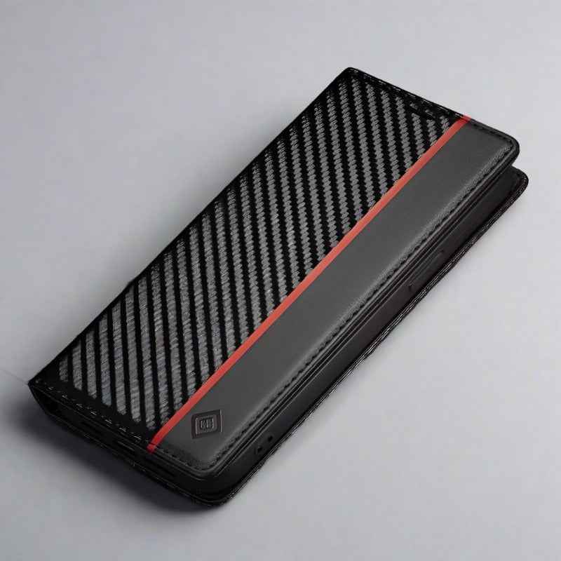 Samsung S23 Carbon Fiber Wallet Case