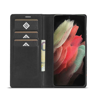 Samsung S23 Carbon Fiber Wallet Case