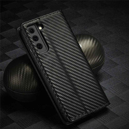 Samsung Carbon Fiber Wallet Case