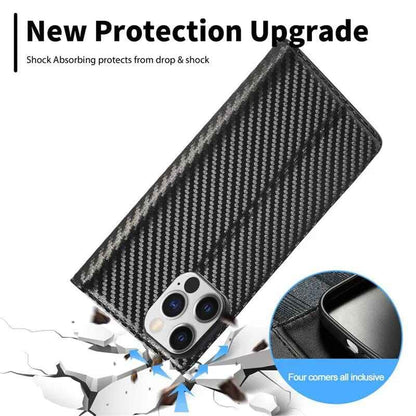 Samsung Carbon Fiber Wallet Case