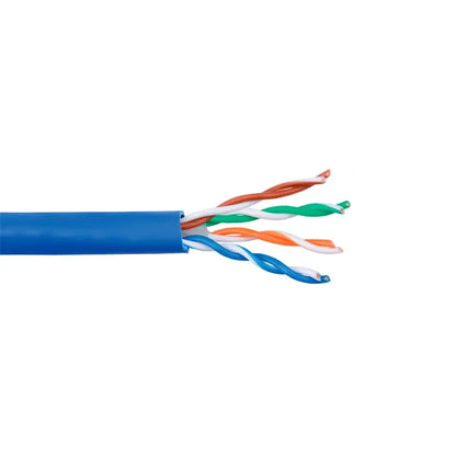 Cat6 UTP Cable – 4 Pair, 8 x 1/0.51mm (5.8mm Ø), 305m Box, Blue | GARLAND Work Series