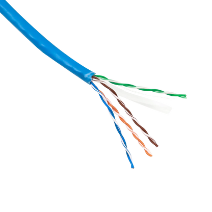 Cat6 UTP Cable – 4 Pair, 8 x 1/0.51mm (5.8mm Ø), 305m Box, Blue | GARLAND Work Series