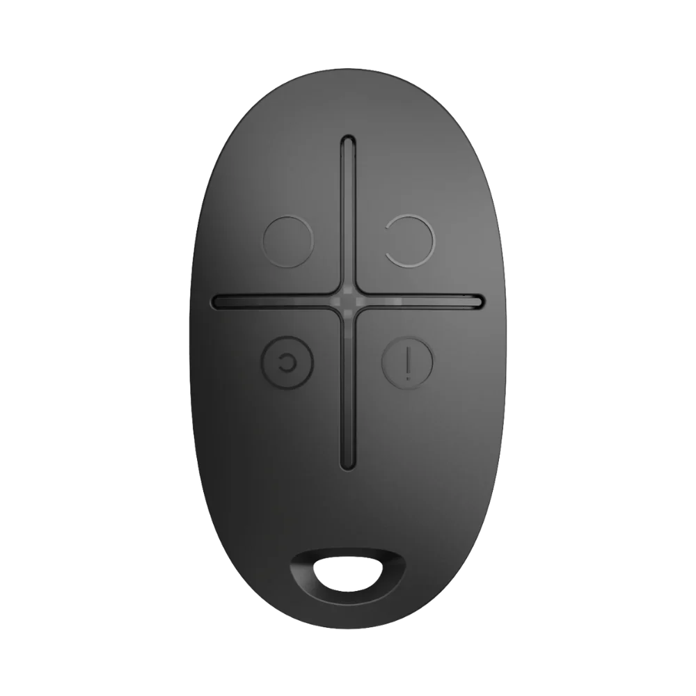 AJAX#30669 – Ajax SpaceControl Jeweller Wireless Key Fob with Panic Button (Black)