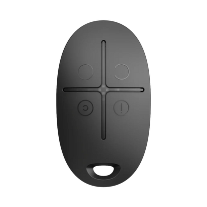 AJAX#30669 – Ajax SpaceControl Jeweller Wireless Key Fob with Panic Button (Black)