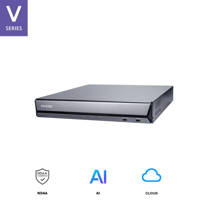 ND9542P Core+ AI 32-Channel Network Video Recorder with Embedded PoE | 4K Display | RAID 0/1/5 | Deep AI Search | 16 PoE Ports | VIVOTEK