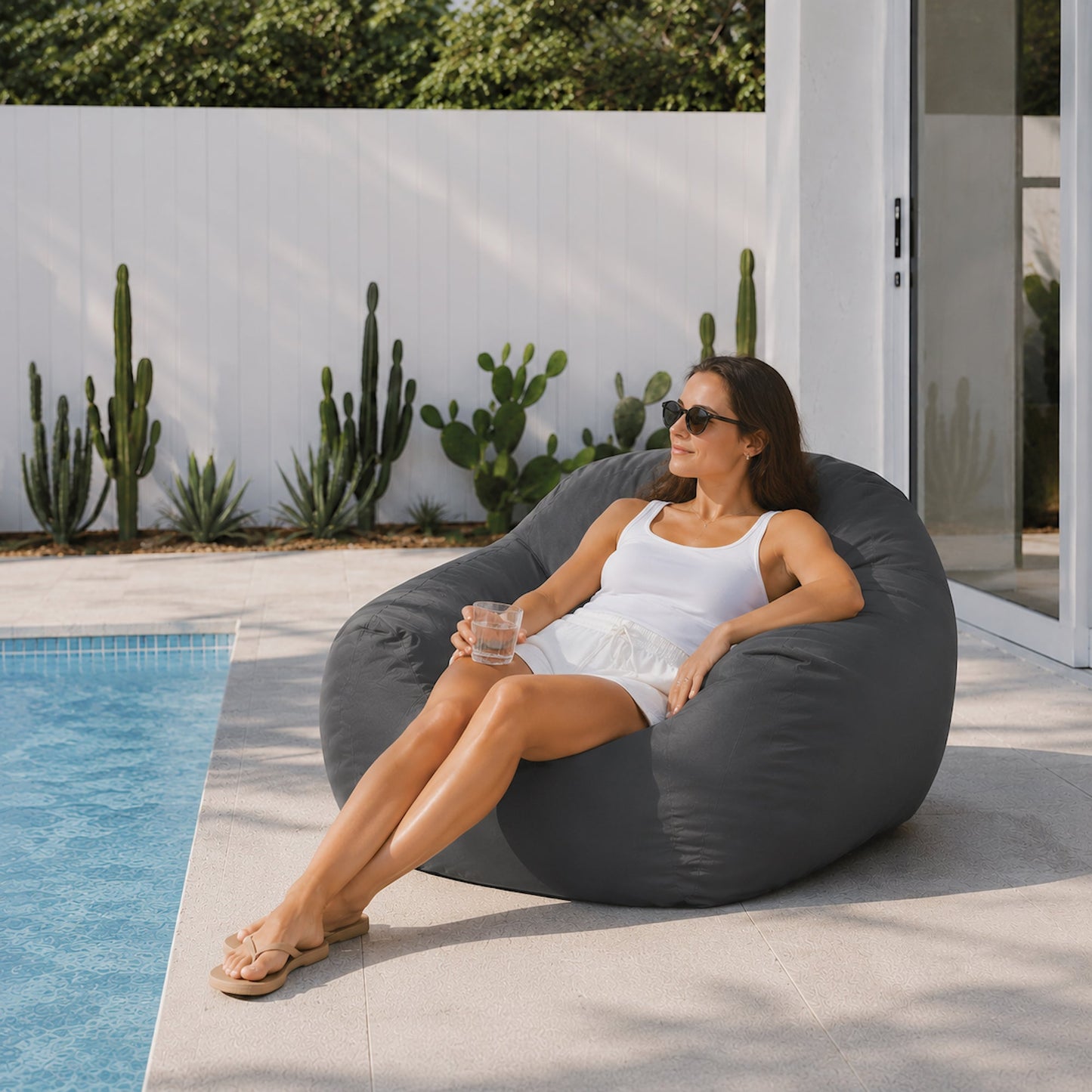 Outdoor DreamPod® Chair - Charcoal Grey