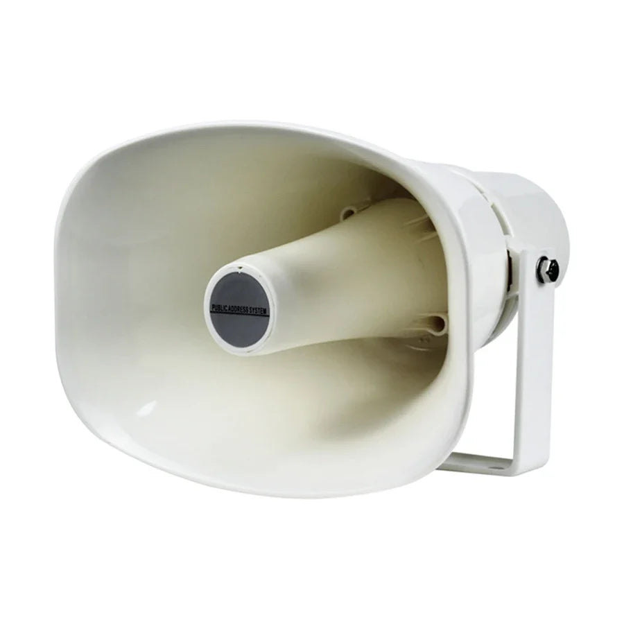 CMX HSK-15T 15W Outdoor Horn Loudspeaker – Weather-Resistant, IP66, 100V Line with Mounting Bracket