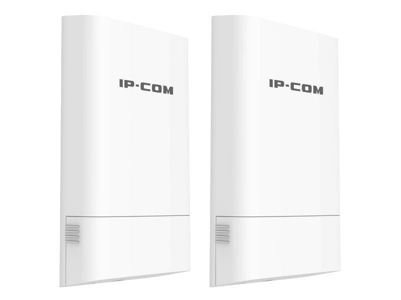 IP-COM CPE5 5GHz Outdoor CPE 9dBi 867Mbps Point-to-Point AUTO-PAIRING Wireless Bridge Kit (2 Pack) IP65 PoE