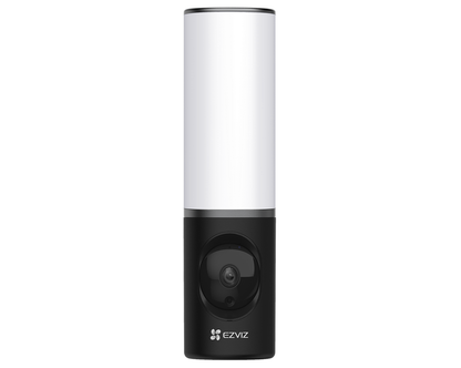 *SPECIAL OFFER EZVIZ LC3 4MP 2K+ Smart Floodlight Wi-Fi Camera with AI Human Detection, Color Night Vision, 32GB Built-in Storage, and Alexa Support – Outdoor Security IP65