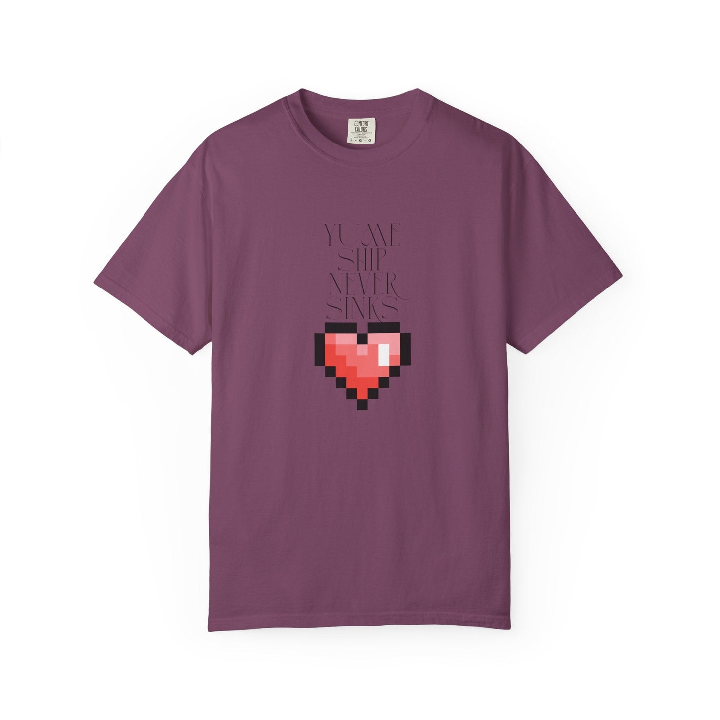 Pixel Heart Unisex Tee  Retro 8 Bit Gaming Shirt |By Aprasi