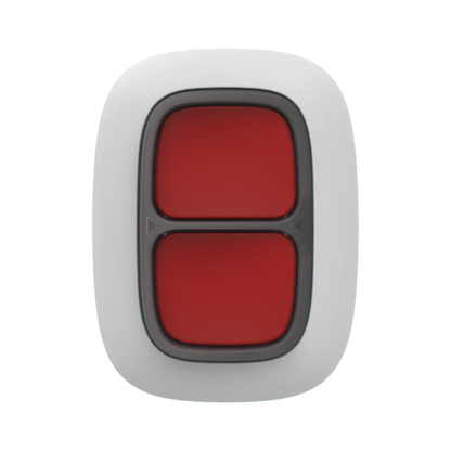 AJAX#30624 – Ajax DoubleButton Jeweller Wireless Hold-Up / Panic Button (White)