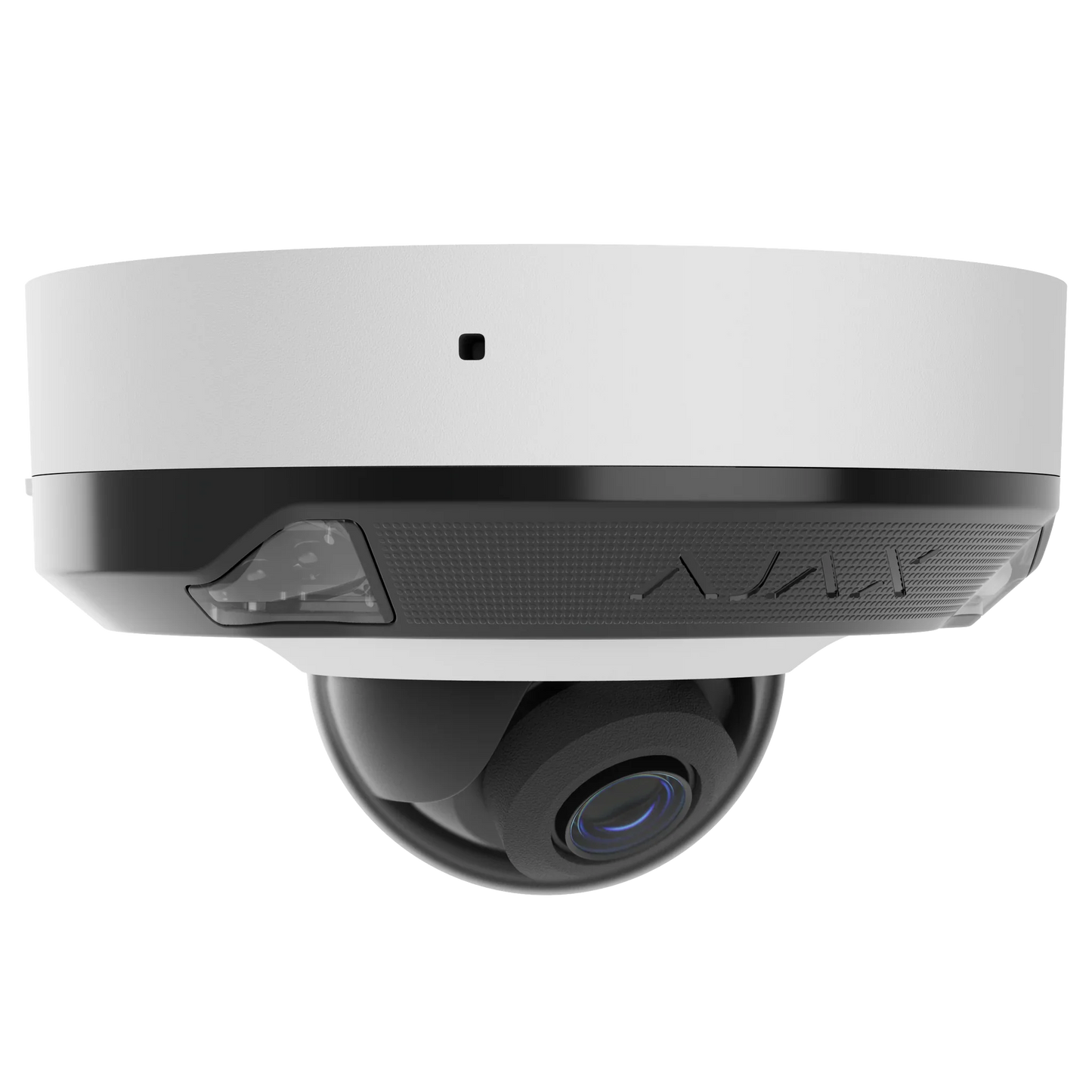 AJAX#126271 Ajax 8MP 2.8mm Mini Dome HL IP Security Camera – White / Black