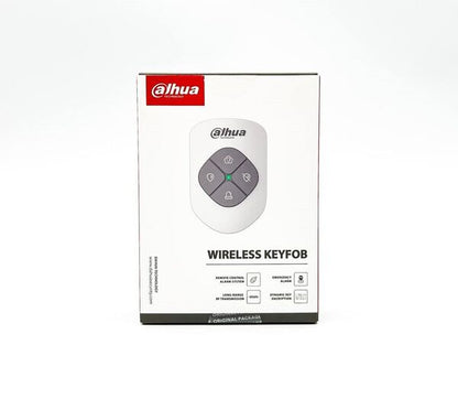 DAHUA DHI-ARA24-W2 keyfob wht w/ cr2032 battery 433.1 - 434.6 mhz 4-btn 60hx39.5wx15d battery life 5 years