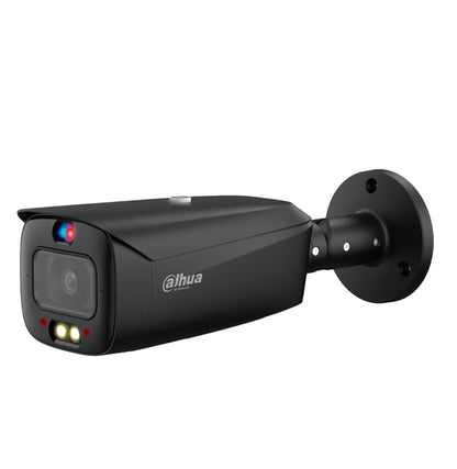 Dahua TiOC Security System 8x 6MP Bullet Cameras (Black), 8CH WizSense NVR + HDD (DH-IPC-HFW3649T1-AS-PV-ANZ-BLK)