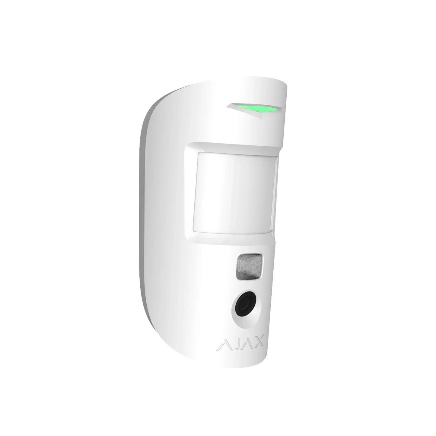 AJAX#119293 Ajax MotionCam HDR (PhOD) Jeweller Wireless Motion Detector with HDR Photo Verification – White / Black