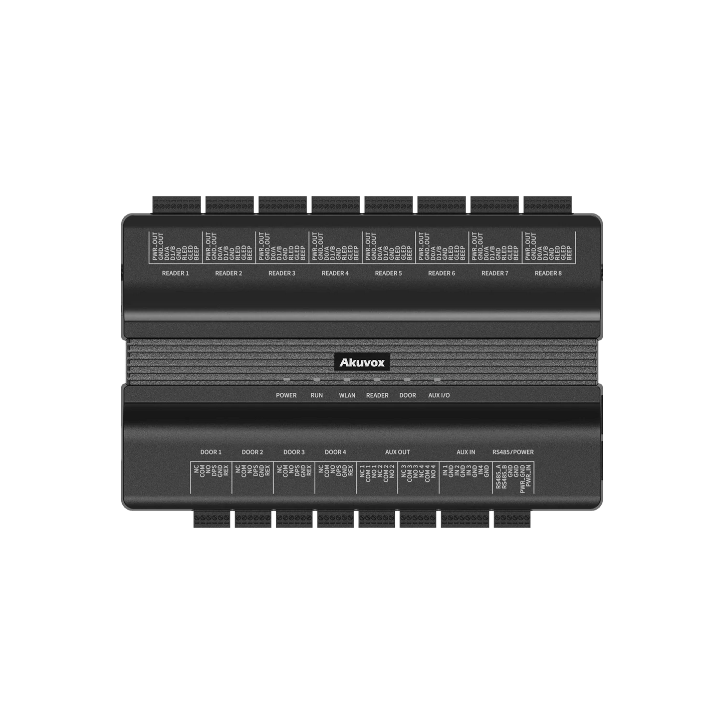 Akuvox A095 Smart & Secure 4-Door Access Control Panel – Intelligent IP-Based Centralised Door Controller