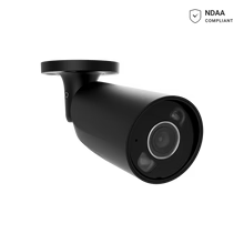 AJAX#126253 Ajax 5MP 2.8mm Bullet HL IP Security Camera – White / Black