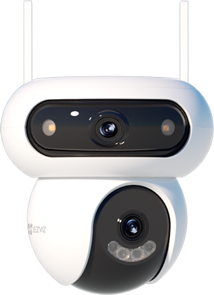 EZVIZ HB90x Dual-Lens AOV 2.0 Recording, AI Human & Vehicle Detection and ColorFULL Night Vision
