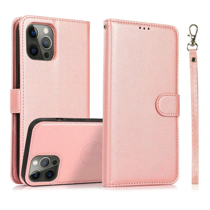 Detachable iPhone Leather Wallet Case