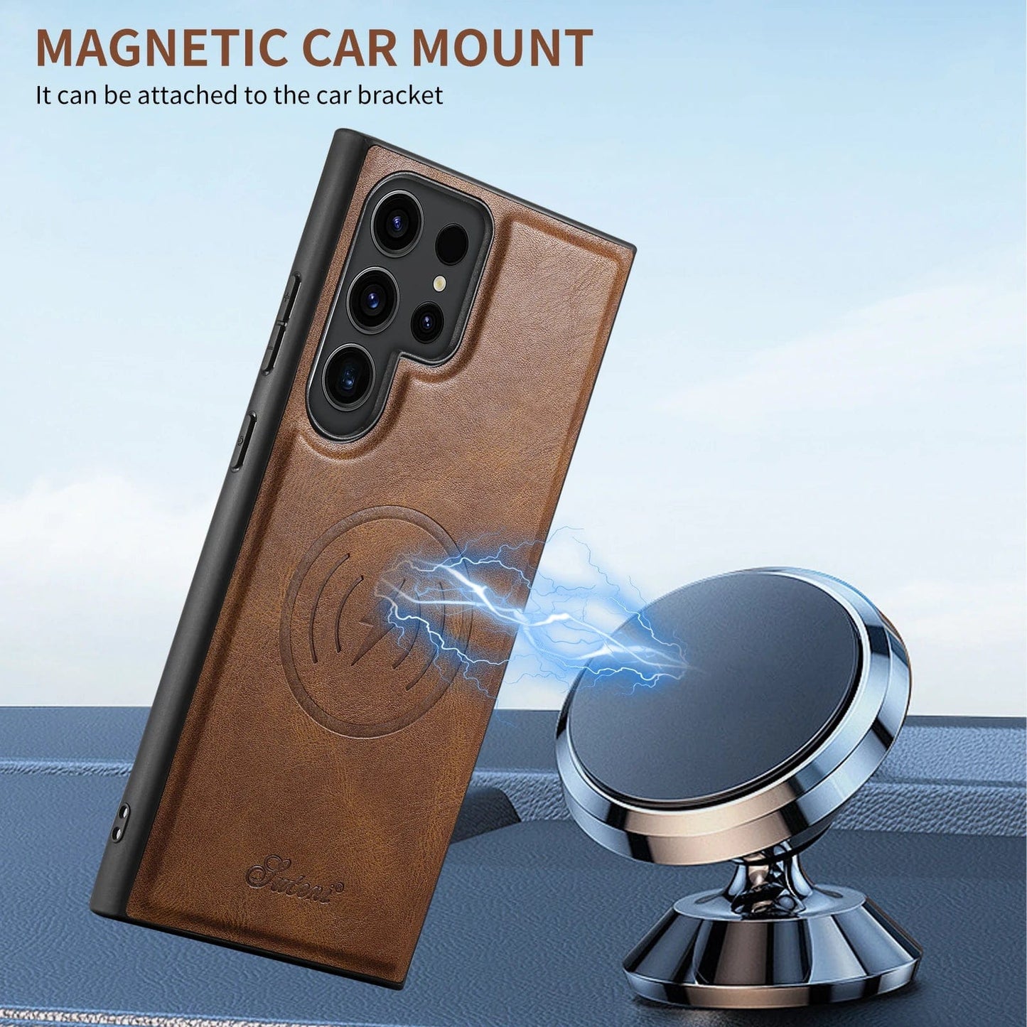 Samsung Leather Detachable Wallet Case