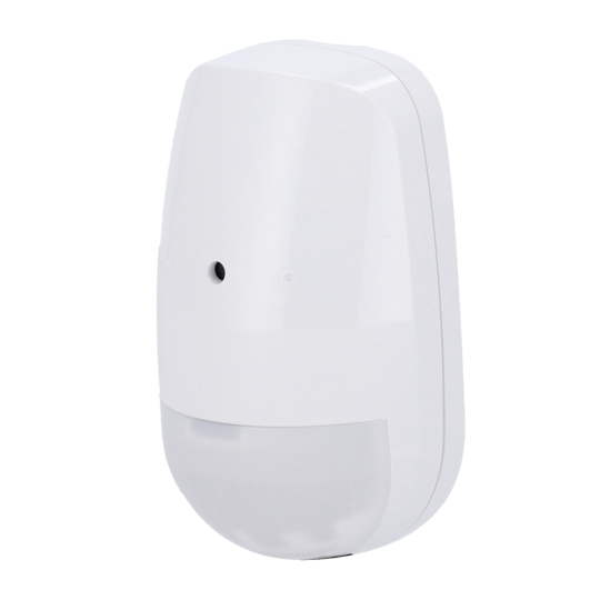 HIKVISION DS‑PDPG12P‑EG2‑WB Wireless PIR + Glass Break Detector – 12 m Indoor PIR & 8 m Acoustic Glass-Break Sensor with 30 kg Pet Immunity for Ax Pro