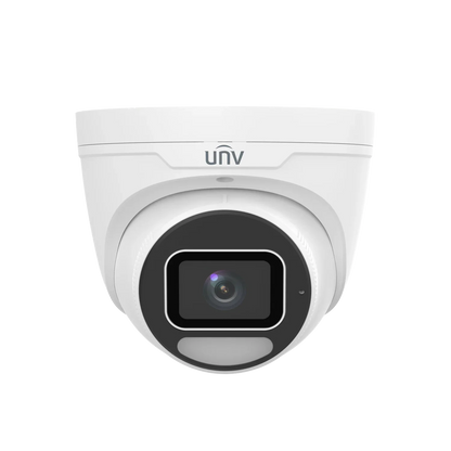 Uniview IPC3638SE-ADF28K-WP-I1 8MP WDR ColorHunter Eyeball Network Camera with Wise-ISP, IK10, IP67, and Perimeter Protection