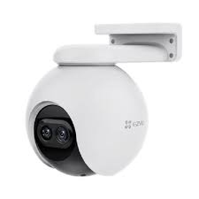 EZVIZ C8PF 1080P Dual-Lens Pan & Tilt Wi-Fi Camera – AI Human Detection, 8× Hybrid Zoom, 512GB Local Storage, Weatherproof