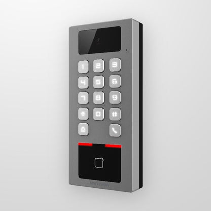 Hikvision DS-K1T502DBWX-C Apartment Door Station – Compact IP Video Access Terminal with Card Reader & Camera