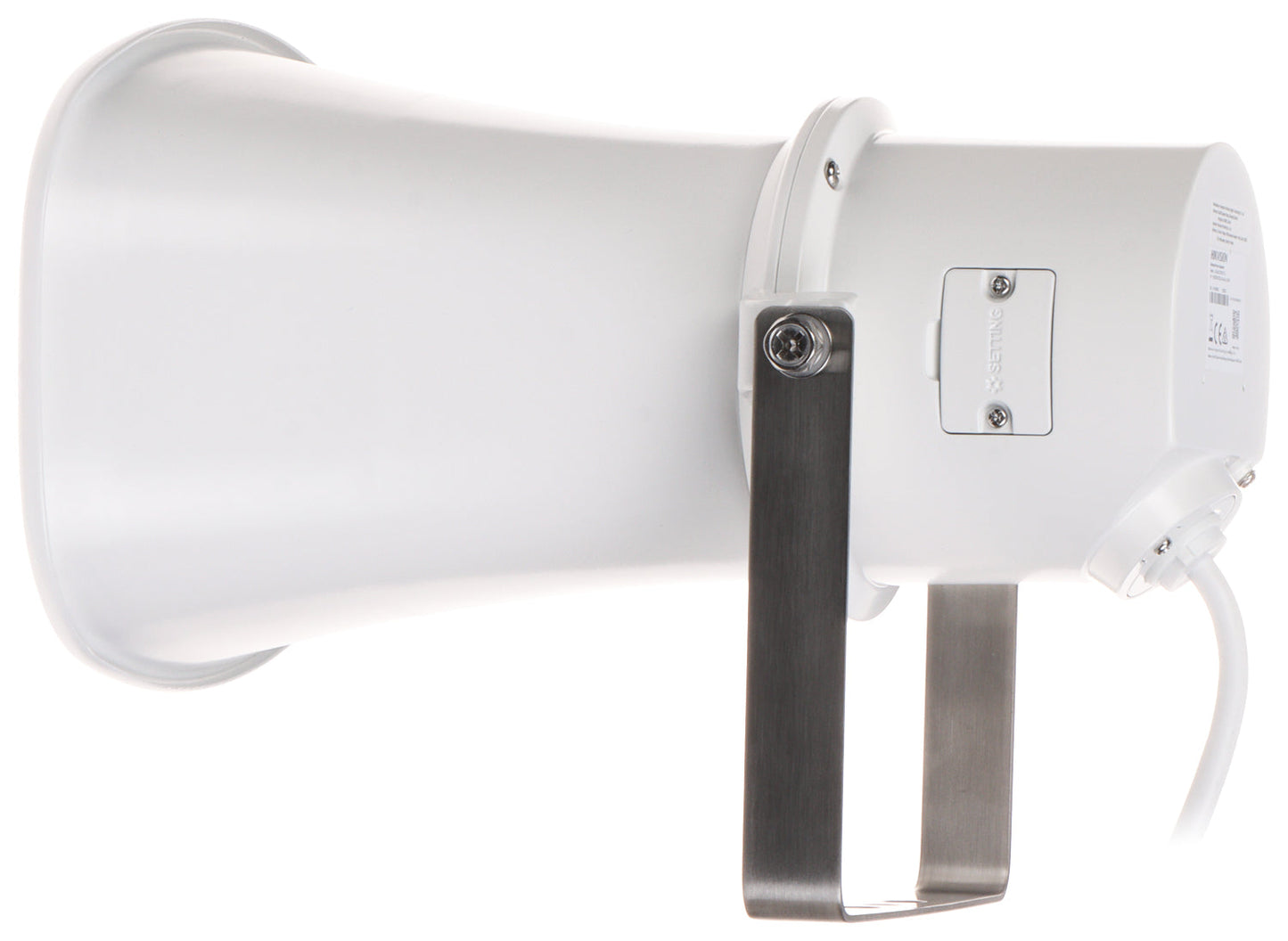 Hikvision DS-QAZ1307G1T-E 7W Network IP Horn Speaker – PoE Powered, IP67-Rated, Two-Way SIP Audio – Backorder Only