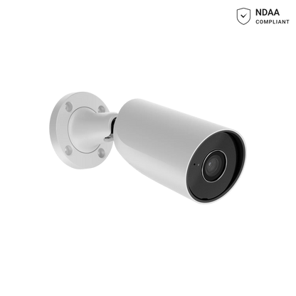 AJAX#79028 Ajax 5MP 2.8mm Bullet IP Security Camera – White / Black