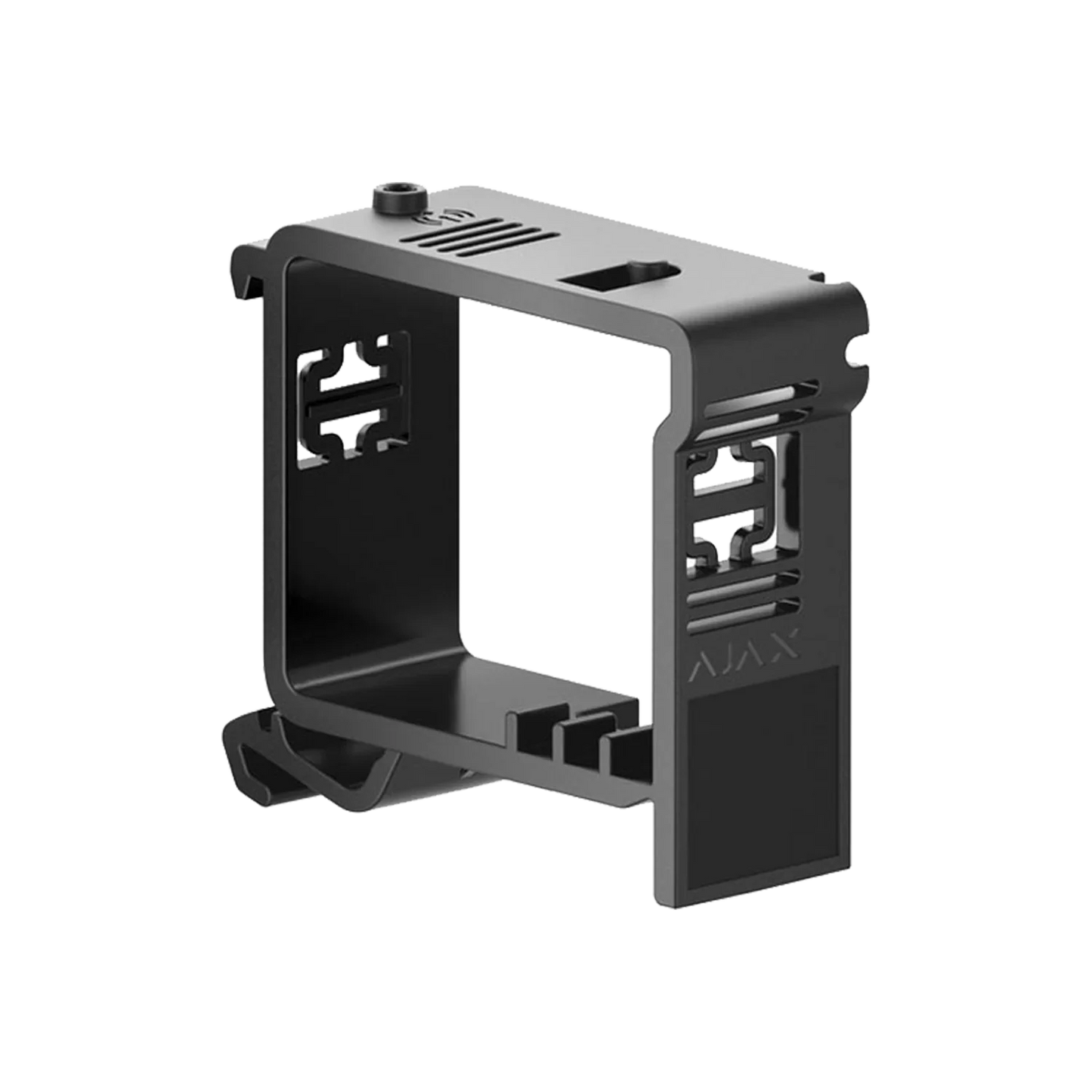 AJAX DIN Holder Black Mounting Bracket for Relay Devices – 35mm DIN Rail | AJAX#40696
