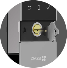 EZVIZ DL04 Smart Deadbolt Lock – Keyless Wi-Fi Door Lock with Passcode Unlock, EZVIZ App Remote Control, Auto-Lock, Anti-Tamper Alarm & Type-C Emergency Power