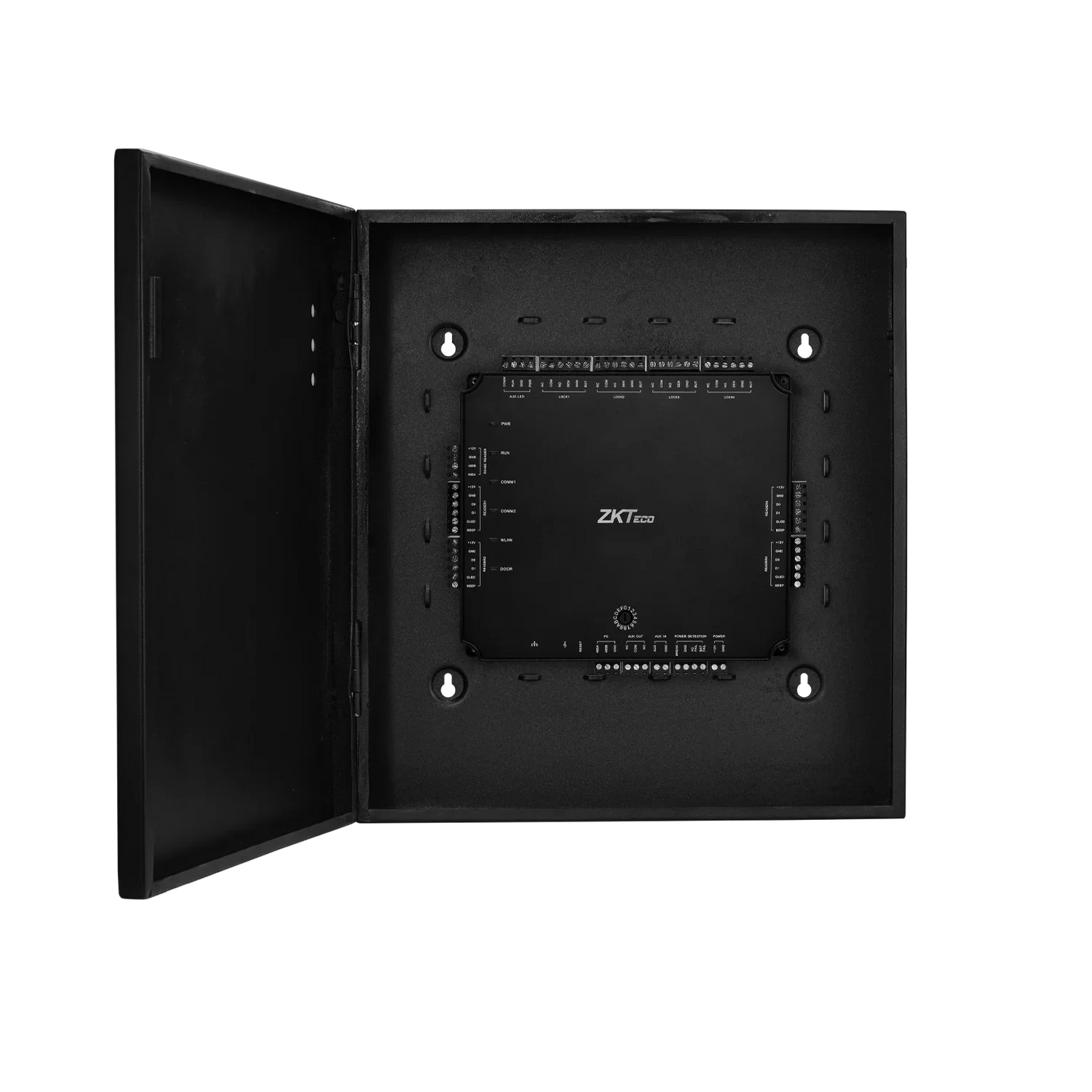 ZKTeco Atlas-400 Bundle | 4-Door Network Access Controller – Web-Based Management – PoE & Wi-Fi – Expandable to 84 Doors