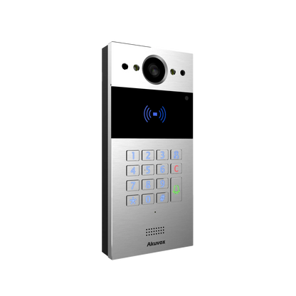 Product Title Akuvox R20K Keypad IP Video Door Phone – 2MP Camera, SIP, Dual-Frequency RFID, H.265, PoE, Surface & Flush Moun SKU:R20K-SEC