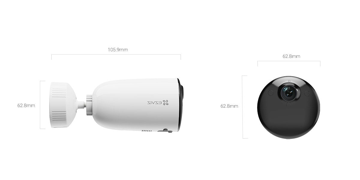 EZVIZ CB3 AOV Version 2K Type-C Smart Home Battery Camera