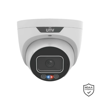 Uniview 8 MP Triguard CCTV Kit – 8× IPC3638SS‑ADF28KMC‑I1 Cameras + NVR501‑08B‑P8‑IQ 8‑Channel 4K PoE Recorder with HDD