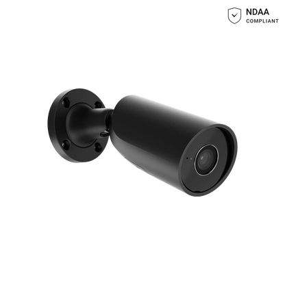 AJAX#79028 Ajax 5MP 2.8mm Bullet IP Security Camera – White / Black