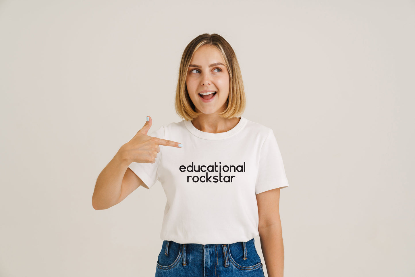 Educational Rockstar Teachers Tee