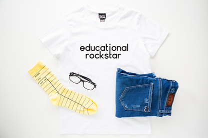 Educational Rockstar Teachers Tee