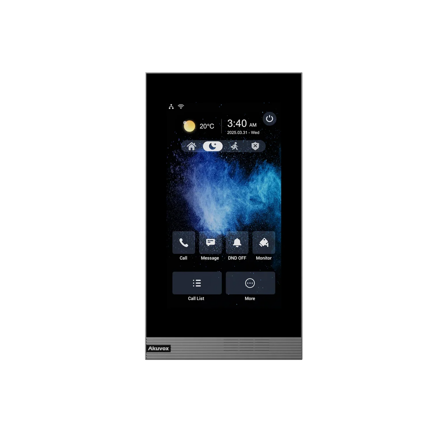 Akuvox S562W-V 7 Inch SIP Indoor Monitor with WiFi 6, Touch Screen Video Intercom, PoE, Linux OS, Smart Home Integration