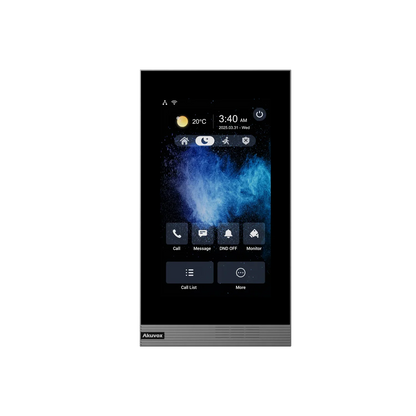 Akuvox S562W-V 7 Inch SIP Indoor Monitor with WiFi 6, Touch Screen Video Intercom, PoE, Linux OS, Smart Home Integration