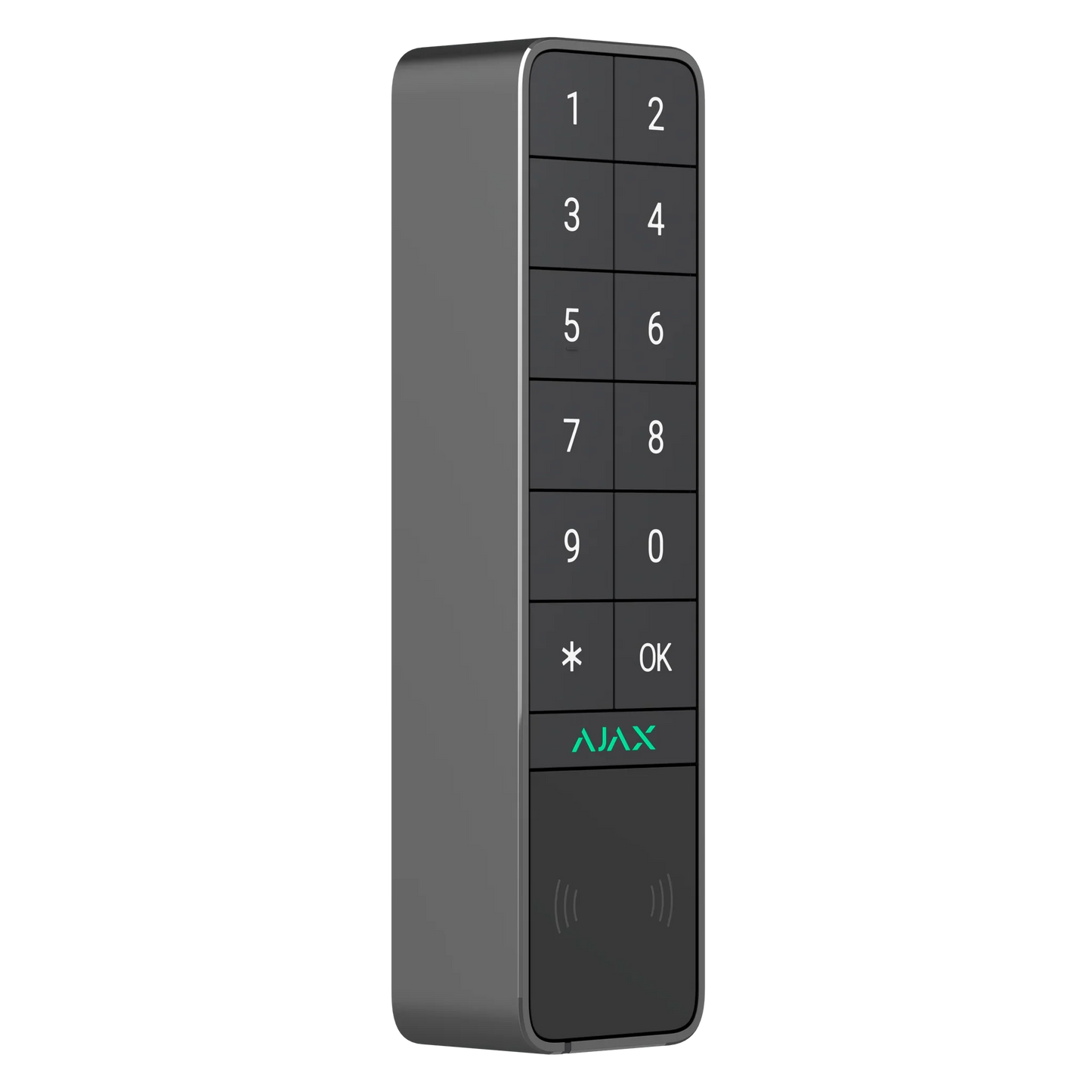 AJAX KeyPad Outdoor Jeweller Graphite Wireless Outdoor Security Keypad with Pass, Tag & Smartphone Access – AJAX#99972