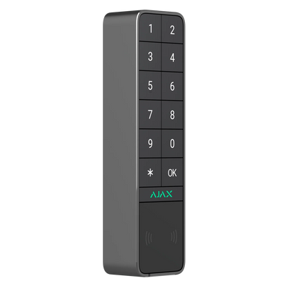 AJAX KeyPad Outdoor Jeweller Graphite Wireless Outdoor Security Keypad with Pass, Tag & Smartphone Access – AJAX#99972
