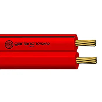 Figure-8 24/0.20 Twin Cable – 250m Roll | TC100111-RED – Red V-75 PVC Jacket, 0.75mm² PACW, AS/NZS Certified