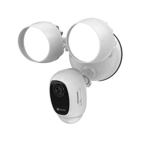 EZVIZ LC1C Smart Floodlight Wi-Fi Camera (CS-LC1C-A0-1F2WPFRL) – 1080P HD, 2000LM Motion Light, PIR Detection, 2-Way Audio, IP65