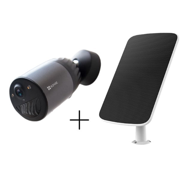 EZVIZ CS-BC1C eLife Battery-Powered Wireless Outdoor Smart Wi-Fi Camera + Solar Panel (Replaced by EZVIZ EB3 3MP )
