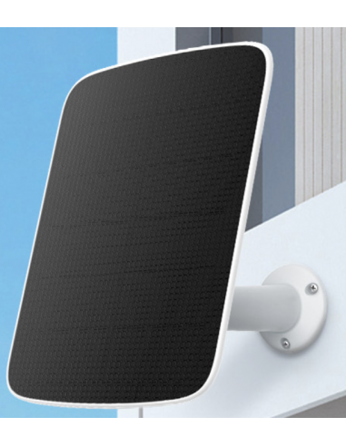 EZVIZ Solar Panel-E | High-Efficiency Type-C Solar Charger for EZVIZ Battery Cameras | Weatherproof IP65, 6.18W Output, 4m Cable