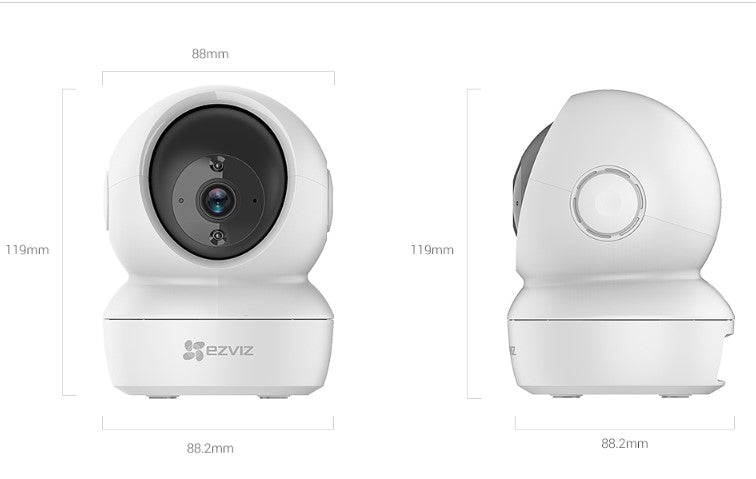 EZVIZ C6N Smart Wi-Fi Pan & Tilt Night vision FHD IR Camera 360-degree, Two-way Talk, Motion detection Indoor Camera