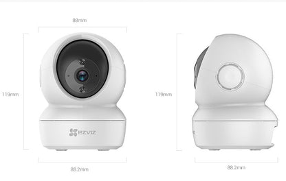 EZVIZ C6N Smart Wi-Fi Pan & Tilt Night vision FHD IR Camera 360-degree, Two-way Talk, Motion detection Indoor Camera
